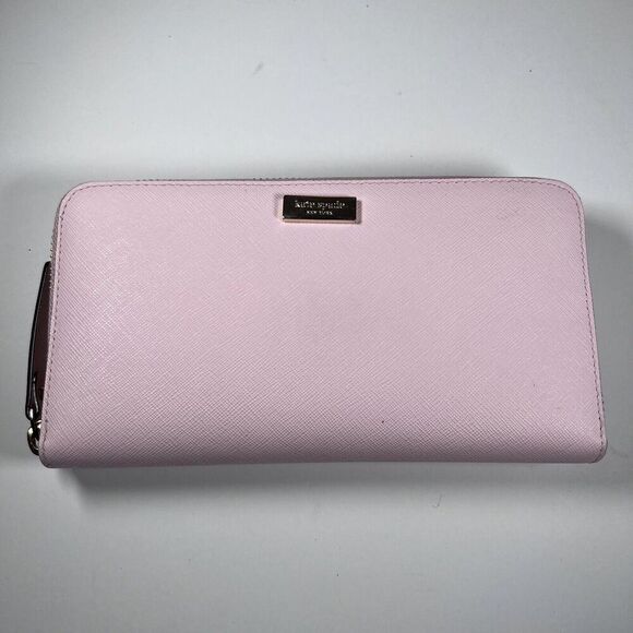 kate spade new york Handbags - Kate Spade Light Pink Newbury Lane Zip Around Wallet